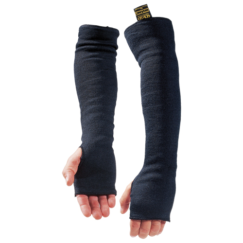 Heat Resistant Sleeves, 18", Kevlar&reg;, Black Helyx Safety & Industrial Supplies