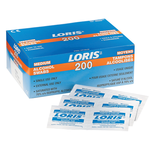 Tampons d'alcool Dynamic, Serviette, Antiseptique Helyx Safety & Industrial Supplies