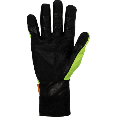 Endura&reg; Hi-Viz Chainsaw Gloves, Size Large/9, Goatskin Palm Helyx Safety & Industrial Supplies