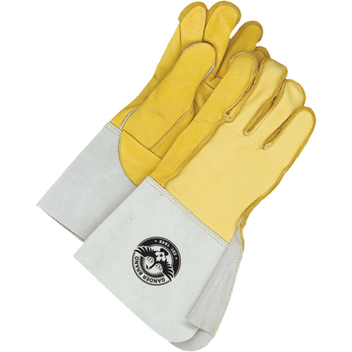 Gants de soudage, Cuir fleur de vache/Cuir fleur de daim, Taille Grand/10 Helyx Safety & Industrial Supplies