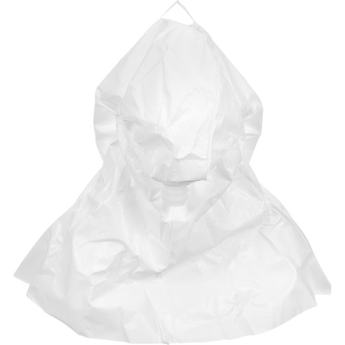 Cagoule Versaflo avec coiffe int&eacute;gr&eacute;e, Grand/Moyen, Coiffe souple, Bavette Simple Helyx Safety & Industrial Supplies