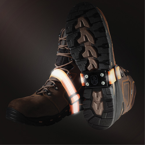 Mid-Cleat Traction Device, Steel, Stud Traction, One Size Helyx Safety & Industrial Supplies