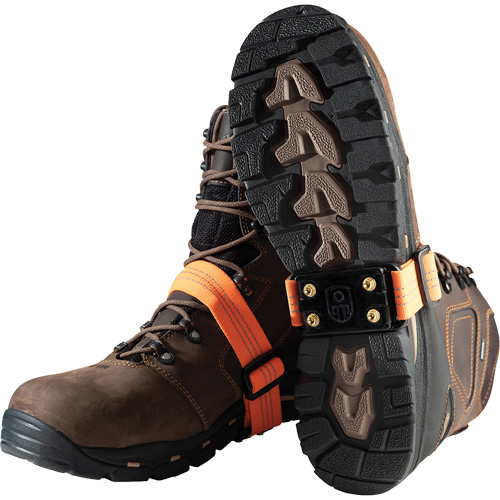 Mid-Cleat Traction Device, Brass, Stud Traction, One Size Helyx Safety & Industrial Supplies