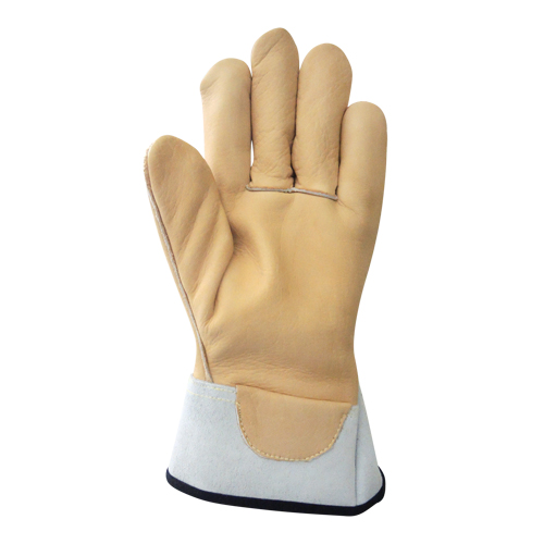 Gants pour monteur de ligne, Petit, Paume en Cuir fleur de vache Helyx Safety & Industrial Supplies