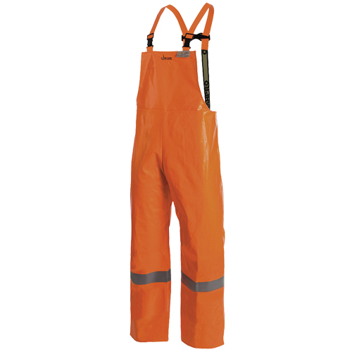 P162 041 Utili-Gard&reg; FR Bib Pant, Small, High Visibility Orange Helyx Safety & Industrial Supplies