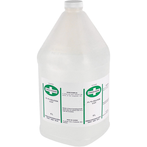 Peroxyde d'hydrog&egrave;ne 4 L Dynamic, Liquide, Antiseptique Helyx Safety & Industrial Supplies