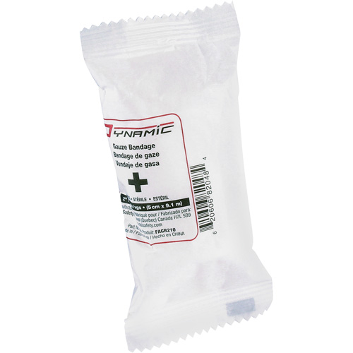 Dynamic Gauze Bandages, Roll, 30' L x 2" W, Sterile, Medical Device Class 1 Helyx Safety & Industrial Supplies