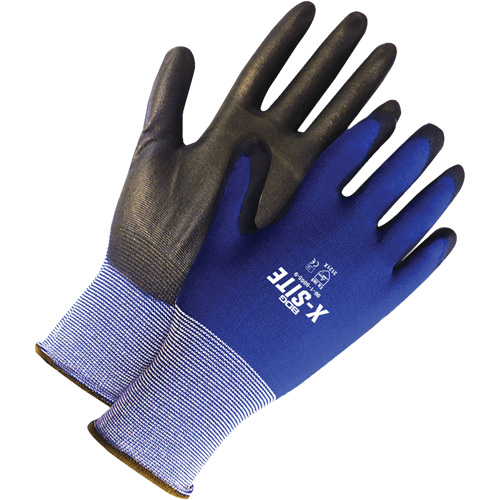 Coated Synthetic Gloves, 7, Polyurethane Coating, 13 Gauge, Nylon Shell Helyx Safety & Industrial Supplies