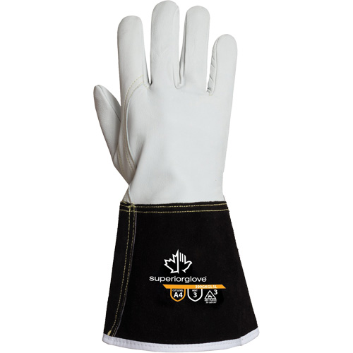 Gants de soudage 399GKGL5 Endura, Cuir fleur de ch&egrave;vre, Taille Moyen Helyx Safety & Industrial Supplies