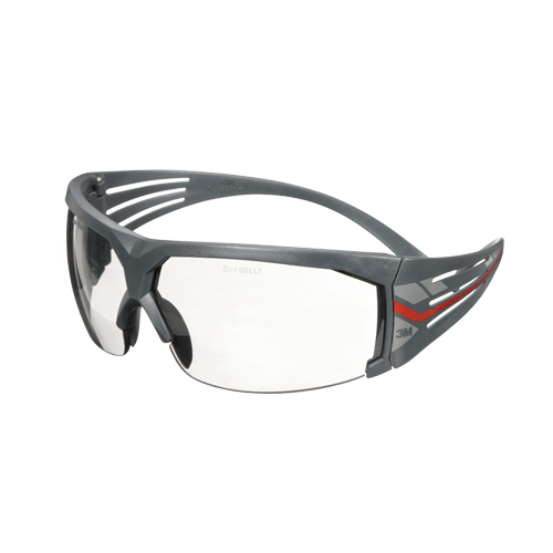 Lunettes de s&eacute;curit&eacute; s&eacute;rie 600 SecureFit, Lentille Gris/Int&eacute;rieur/ext&eacute;rieur, Antibu&eacute;e, ANSI Z87+/R&eacute;pond ou surpasse la norme CSA Z94.3 Helyx Safety & Industrial Supplies