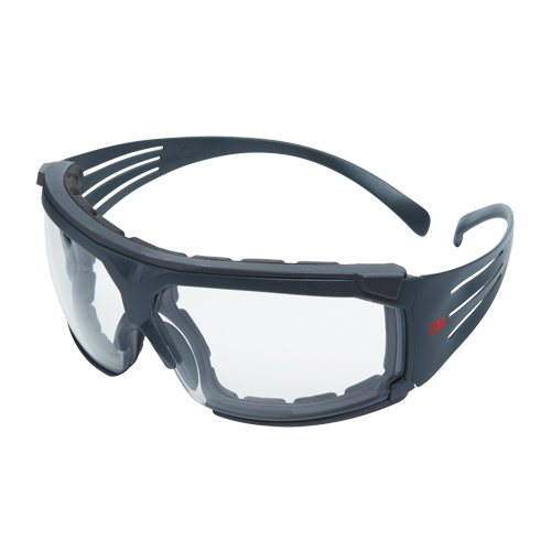 Lunettes de s&eacute;curit&eacute; avec joint s&eacute;rie 600 SecureFit, Lentille Transparent, Antibu&eacute;e, ANSI Z87+/R&eacute;pond ou surpasse la norme CSA Z94.3 Helyx Safety & Industrial Supplies