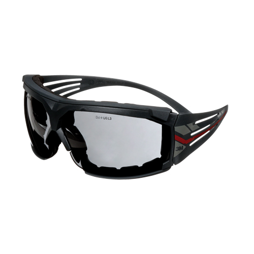 SecureFit 600 Series Safety Glasses with Gasket, Grey Lens, Anti-Fog, ANSI Z87+/Meets/Exceeds CSA Z94.3 Helyx Safety & Industrial Supplies