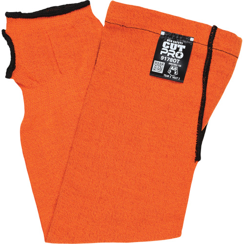 Memphis&reg; Sleeves, Kevlar&reg;, 18", ASTM ANSI Level A5, Orange Helyx Safety & Industrial Supplies