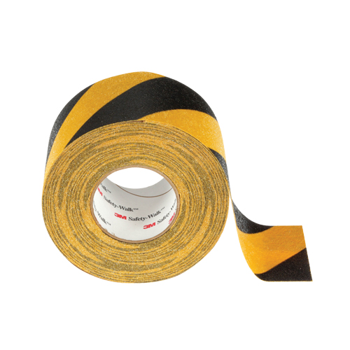 Ruban antid&eacute;rapant Safety-Walk s&eacute;rie 600, 6" x 60', Noir & jaune Helyx Safety & Industrial Supplies