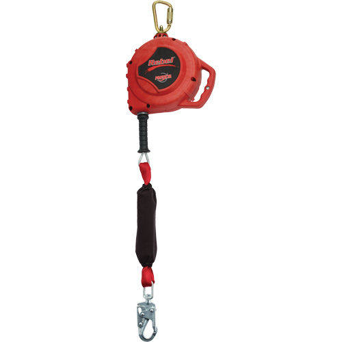Rebel Self-Retracting Lifeline, 33', Galvanized Steel, Swivel Helyx Safety & Industrial Supplies