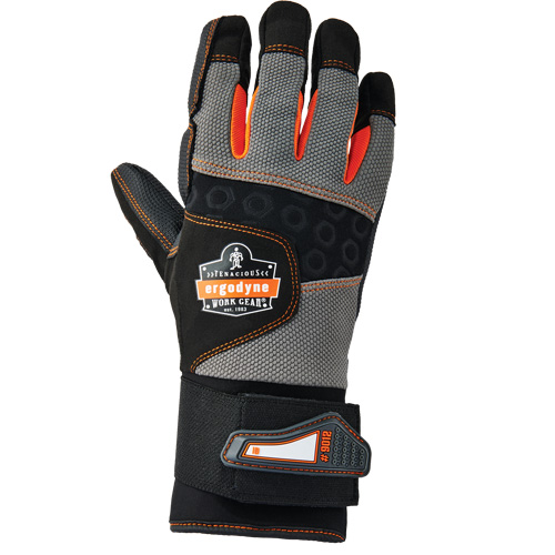 Proflex&reg; 9012 Anti-Vibration Gloves with Wrist Support, Size Small, Synthetic Palm Helyx Safety & Industrial Supplies
