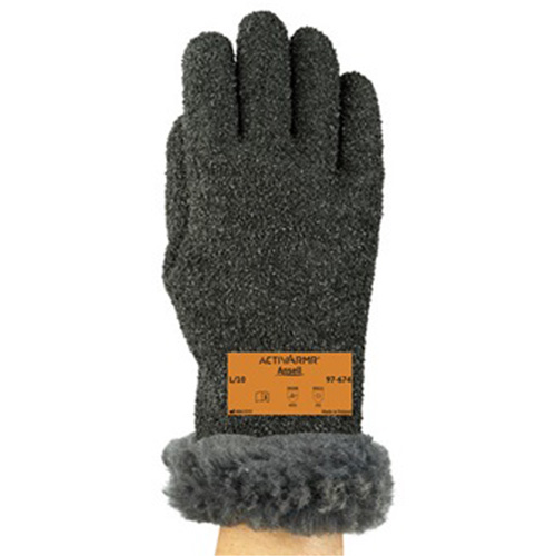 ActivArmr&reg; 97-674 Extreme Cold Gloves, 12/3X-Large, PVC Coating, Cotton Shell Helyx Safety & Industrial Supplies
