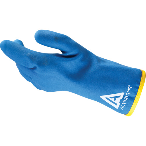 ActivArmr&reg; 97-681 Gloves, 8, Foam PVC Coating, Nylon Shell Helyx Safety & Industrial Supplies