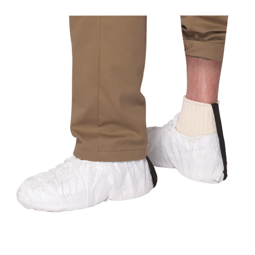 ProShield&reg; 30 Shoe Covers, X-Large, Polypropylene, White Helyx Safety & Industrial Supplies