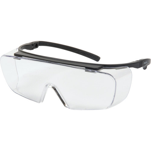 Z2700 OTG Safety Glasses, Clear Lens, Anti-Scratch, ANSI Z87+/Meets/Exceeds CSA Z94.3 Helyx Safety & Industrial Supplies