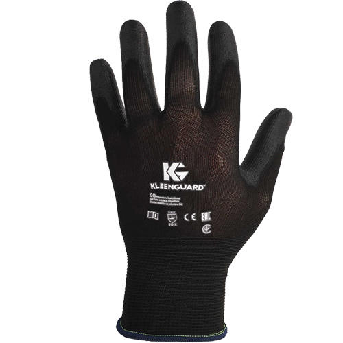 KleenGuard G40 Coated Gloves, 8/Medium, Polyurethane Coating, Nylon Shell Helyx Safety & Industrial Supplies