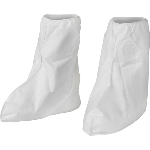Couvre-botte jetable KleenGuard A40, Taille unique, Microporeux, Blanc Helyx Safety & Industrial Supplies