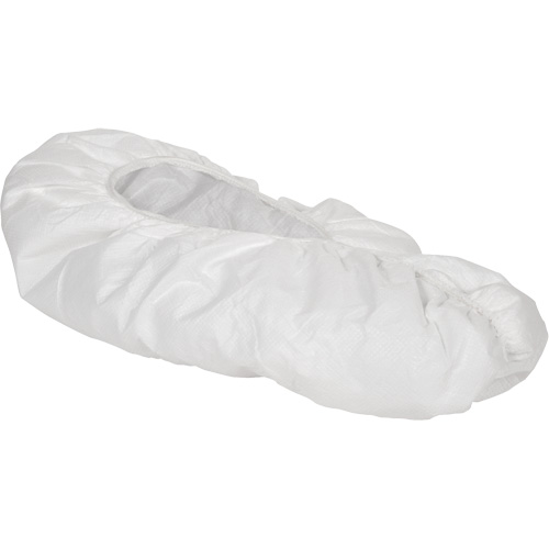 Couvre-chaussure KleenGuard A40, Taille unique, Microporeux, Blanc Helyx Safety & Industrial Supplies