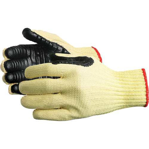 Gants amortisseurs de vibrations Vibrastop, Taille Grand, Paume Synth&eacute;tique Helyx Safety & Industrial Supplies