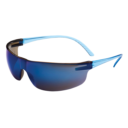Uvex&reg; SVP 200 Series Safety Glasses, Blue/Mirror Lens, Anti-Scratch, ANSI Z87+/Meets/Exceeds CSA Z94.3 Helyx Safety & Industrial Supplies
