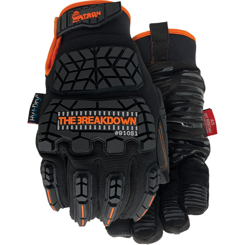 91051 The Breakdown Gloves, Size Medium, PVC Coated, Cutshield Shell, ANSI/ISEA 105 Level 4 Helyx Safety & Industrial Supplies