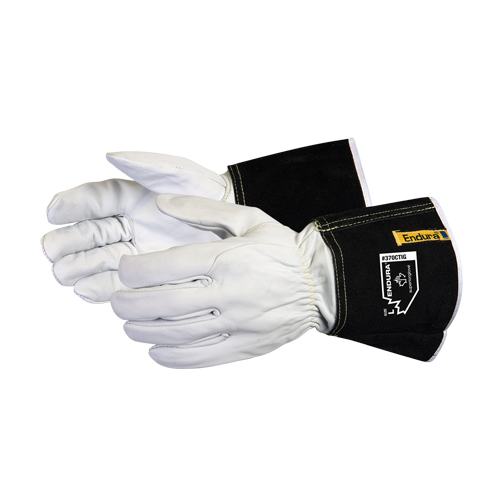 Gants de soudage Endura, Cuir fleur de ch&egrave;vre, Taille Petit Helyx Safety & Industrial Supplies