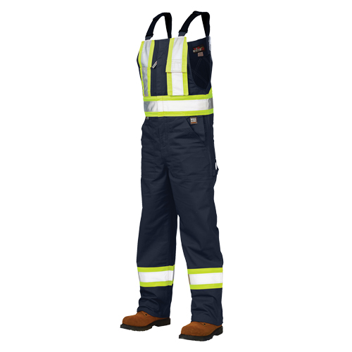 Unlined Safety Overalls, Poly-Cotton, Large, Navy Blue Helyx Safety & Industrial Supplies