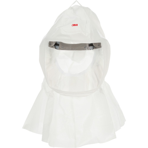 Cagoule avec harnais int&eacute;gr&eacute; Versaflo, Moyen/Petit, Coiffe souple, Bavette Simple Helyx Safety & Industrial Supplies