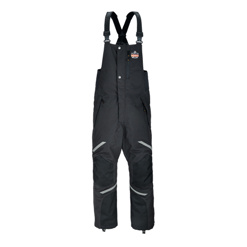 N-Ferno 6471 Thermal Bib Overalls, Men's, Small, Black Helyx Safety & Industrial Supplies