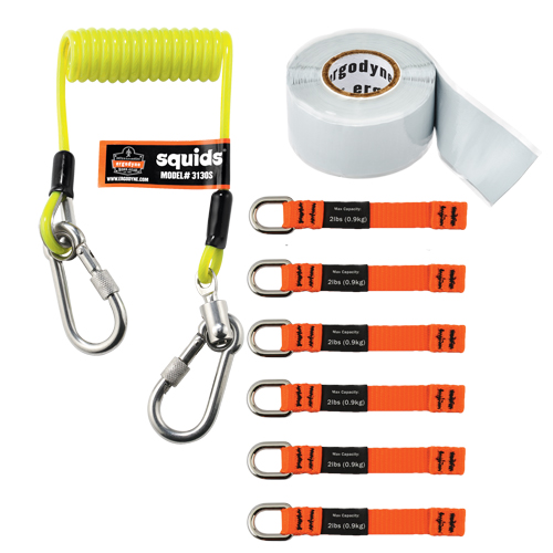 Squids&reg; 3180 Tool Tethering Kit Helyx Safety & Industrial Supplies