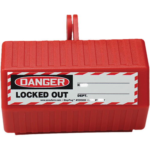 Stopout&reg; StopPlug Lockout, Plug Type Helyx Safety & Industrial Supplies