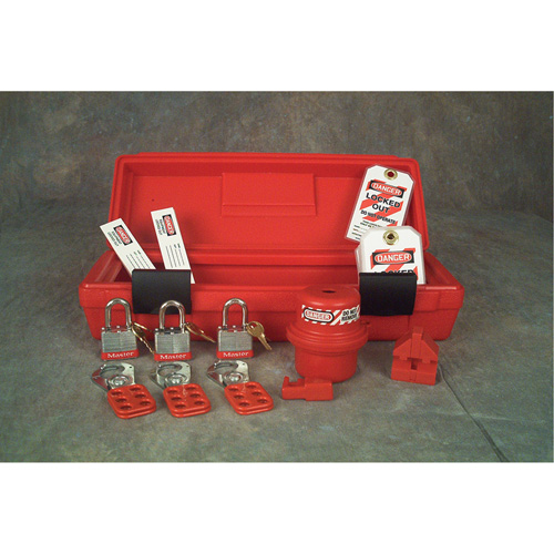 Standard Lockout Kit, Electrical Kit, 3 Components Helyx Safety & Industrial Supplies