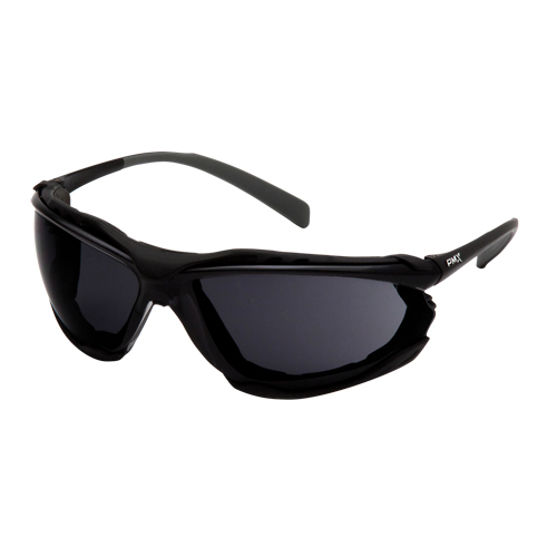 Lunettes de s&eacute;curit&eacute; Proximity, Lentille Grise/fum&eacute;e, Antibu&eacute;e, ANSI Z87+/R&eacute;pond ou surpasse la norme CSA Z94.3 Helyx Safety & Industrial Supplies