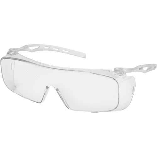 Cappture OTG Safety Glasses, Clear Lens, Anti-Fog, ANSI Z87+/Meets/Exceeds CSA Z94.3 Helyx Safety & Industrial Supplies