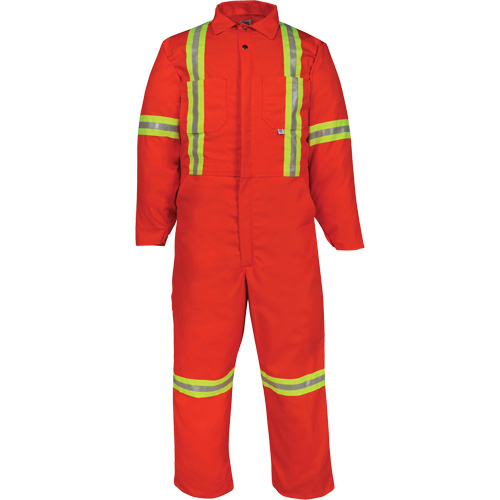 Combinaison r&eacute;fl&eacute;chissante de luxe, 36, Orange Helyx Safety & Industrial Supplies