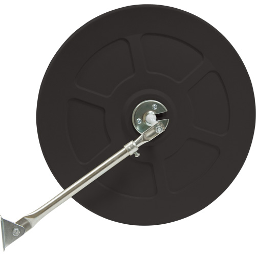 Convex Mirror with Telescopic Arm, Indoor/Outdoor, 12" Diameter Helyx Safety & Industrial Supplies