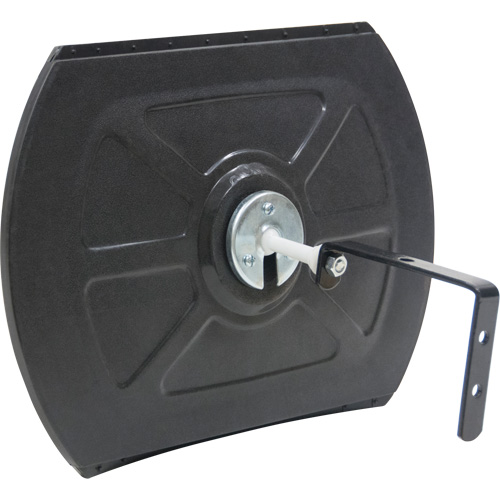 Roundtangular Convex Mirror with Bracket, 12" H x 18" W, Indoor/Outdoor Helyx Safety & Industrial Supplies