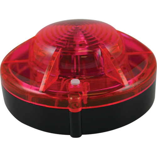 Balise stroboscopique rouge magn&eacute;tique, Plastique Helyx Safety & Industrial Supplies