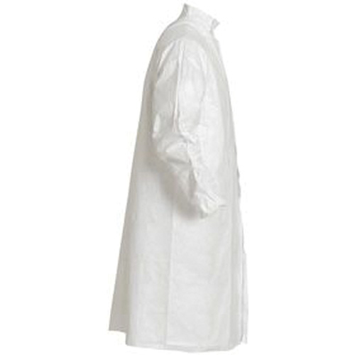Lab Coat, Tyvek&reg; IsoClean&reg;, White, Small Helyx Safety & Industrial Supplies