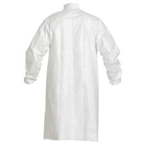 Lab Coat, Tyvek&reg; IsoClean&reg;, White, Small Helyx Safety & Industrial Supplies