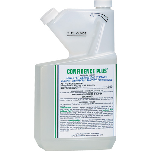Nettoyant germicide pour respirateur Confidence Plus, Liquide Helyx Safety & Industrial Supplies