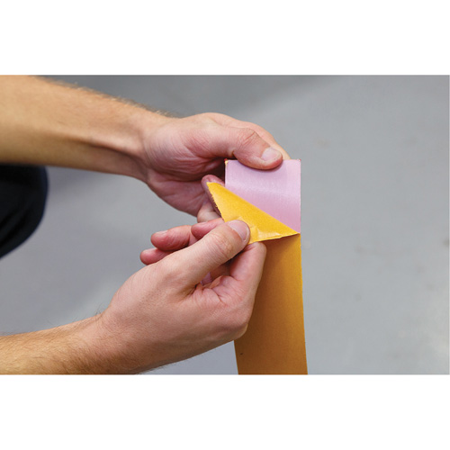 Tough-Mark Heavy-Duty Floor Marking, Rectangle, 48" L x 3" W, Yellow, Polyethylene Helyx Safety & Industrial Supplies