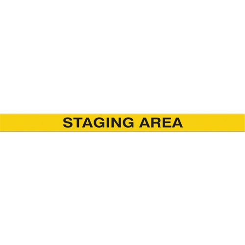 Tough-Mark Heavy-Duty Floor Marking, Rectangle, 48" L x 2" W, Yellow, Polyethylene Helyx Safety & Industrial Supplies