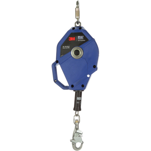 Smart Lock Self-Retracting Lifeline, 50', Stainless Steel, Swivel Helyx Safety & Industrial Supplies