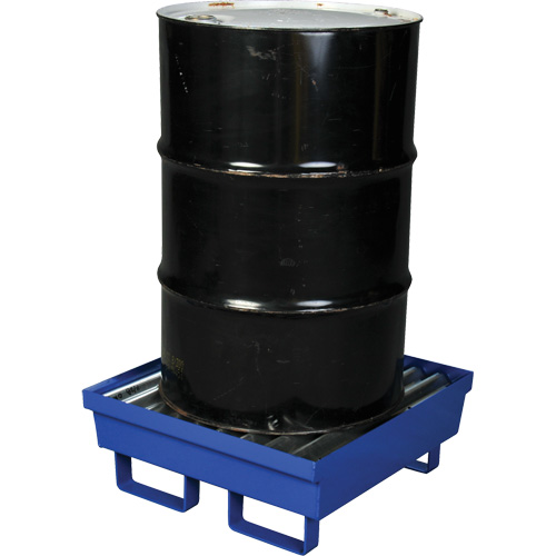 Palette de confinement des d&eacute;versements en acier, Capacit&eacute; de d&eacute;versement 17 gal. US, 27" x 25,75" x 6" Helyx Safety & Industrial Supplies